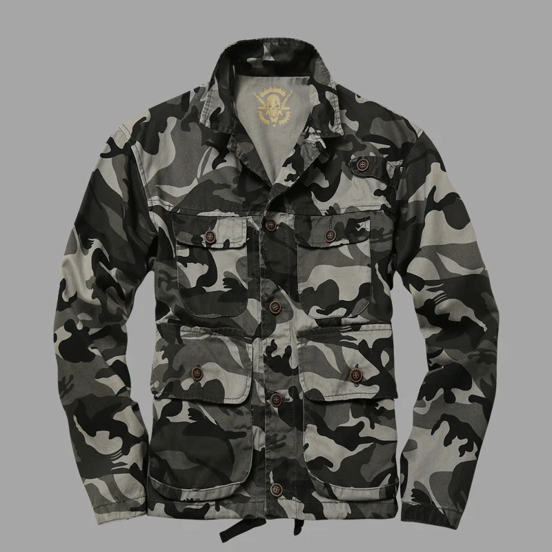 Title 7, Camouflage Jacket for Outdoor Adventures Durabl...