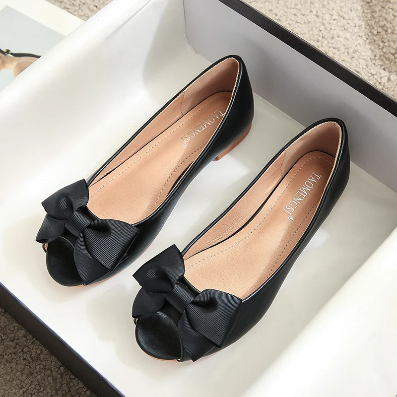 Sapatos femininos com laço plano em tamanhos grandes e pequenos, para um visual charmoso e confortável. Ideal para o dia a dia. — foto 15
