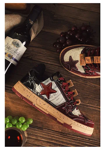 Title 6, Star Pattern Sneakers Mens Special-interest De...