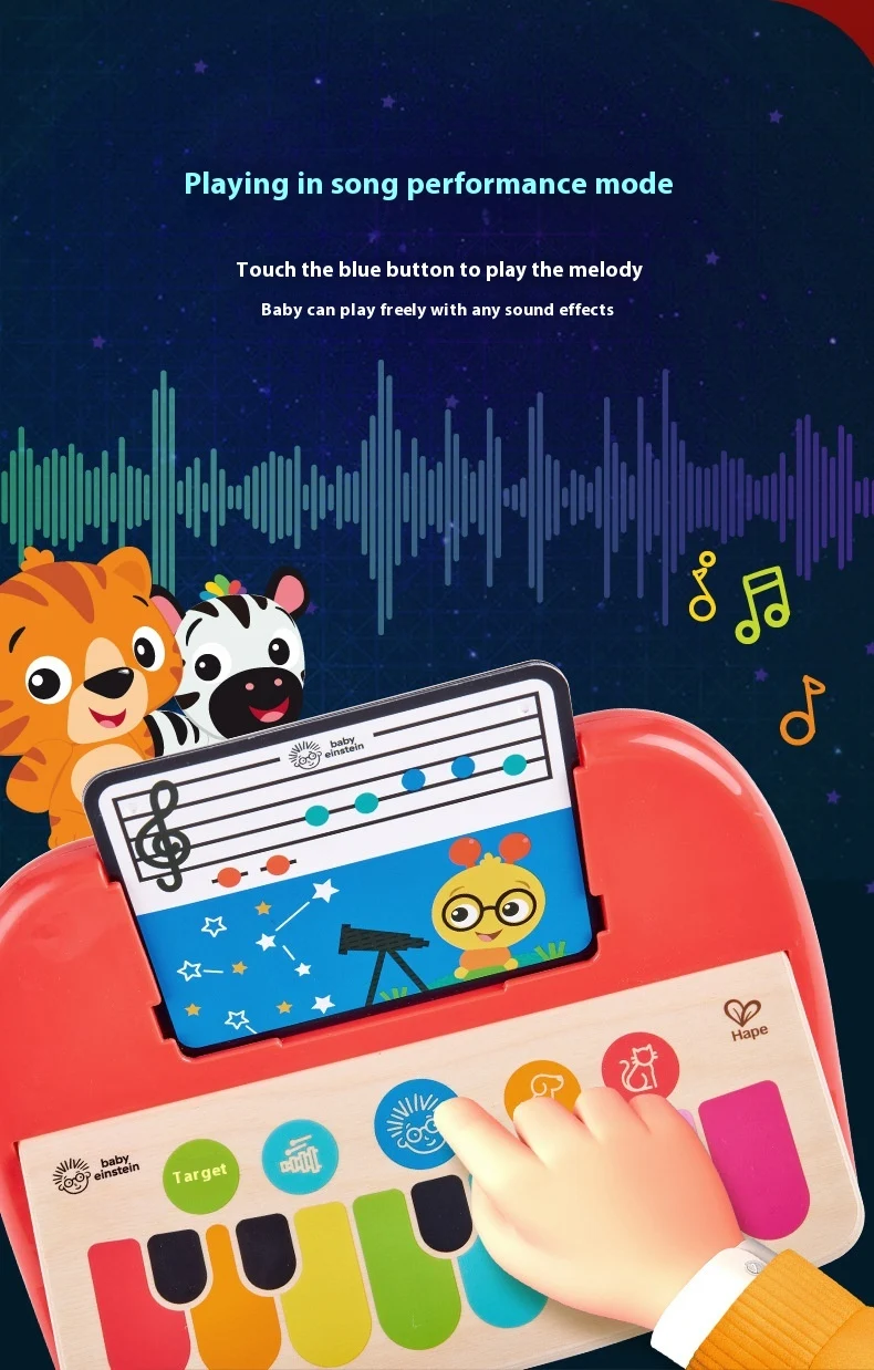 Title 2, Smart Touch Electronic Drum Baby Music Drum, in...