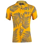 Collar de traje para hombres Camisa Hawaiian Poplin tela ancha de hombro — foto 5