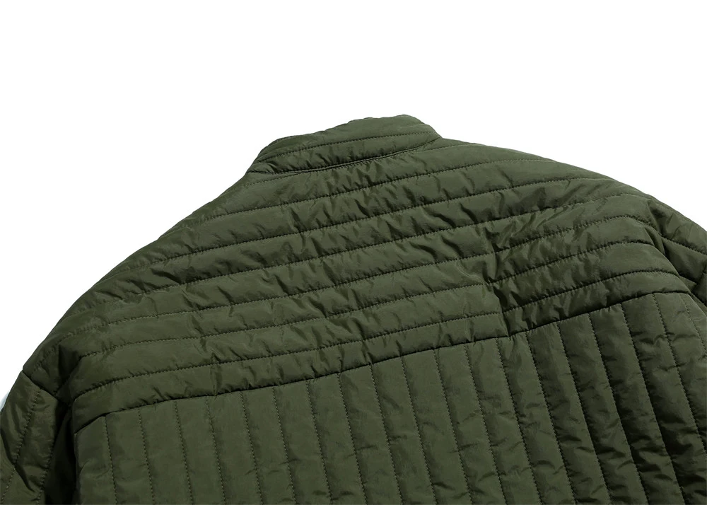 Jaqueta Acolchoada Solta Mei Khaji Inverno Quente Algodão Acolchoado Conforto e Aquecimento Ideal para o Inverno, Perfeita para o Dia a Dia com Estilo — foto 4