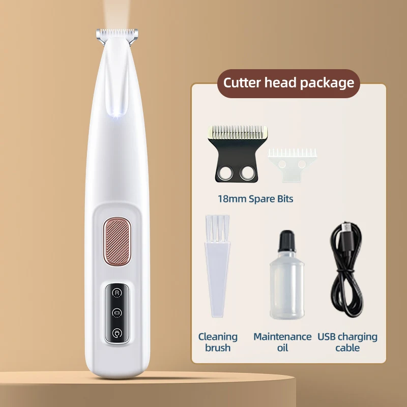 Title 6, Waterproof wide blade pet shaver. Easily groom,...