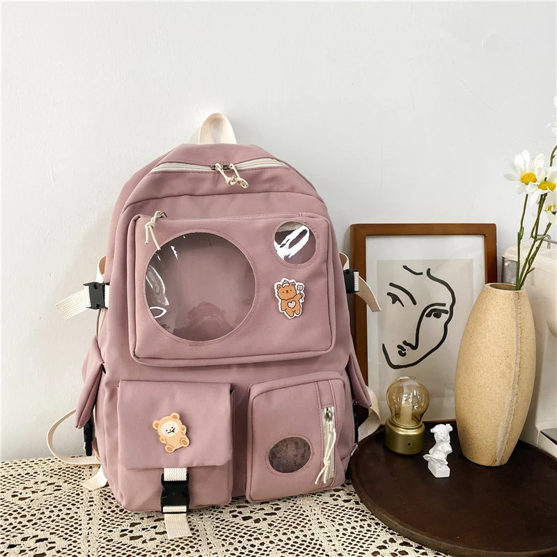 Japanese Ins Style Campus Backpack Small Fresh and Cute for Students Lightweight and Practical Perfect for Daily Use Ide — photo 2