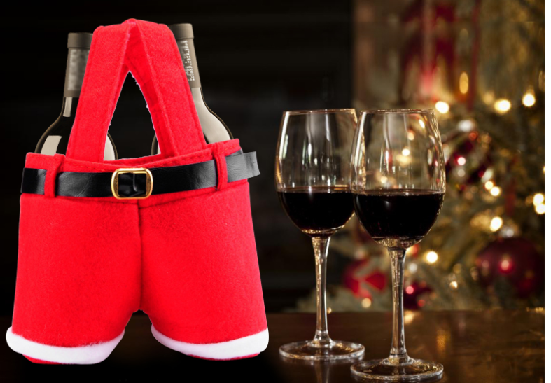 Title 7, New Wool Fabric Merry Christmas Gifts Santa Pan...