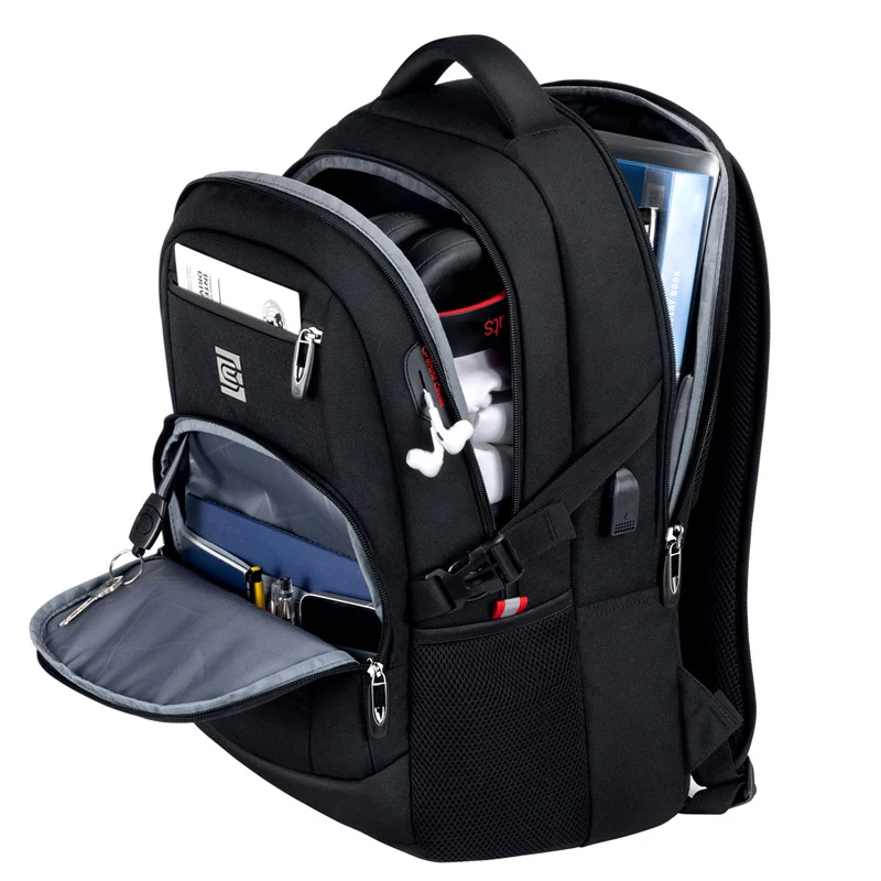 Men's Large Capacity Business Travel Laptop Bag, Durable and Organized, Perfect for Work Trips and Travel, Provides Secu — photo 2