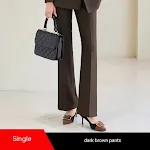 Dark Brown Pants 8076