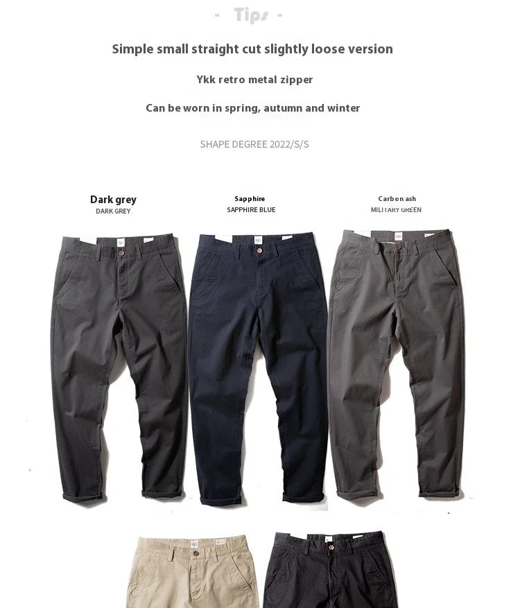 Title 6, Micro Stretch Heren Casual Broek Slim Fit Comfo...