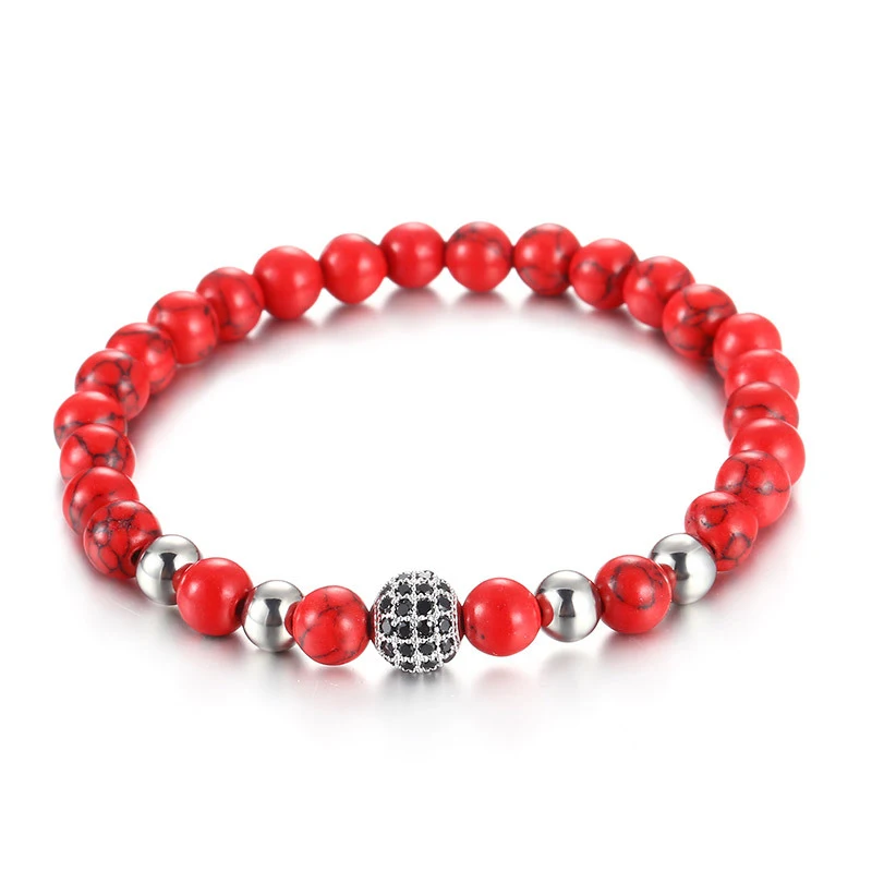 Title 5, Pulseira europeia e americana com micro cravaçã...