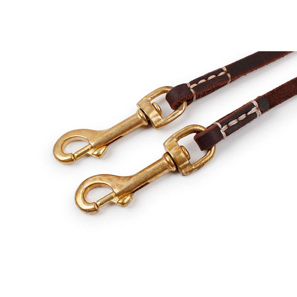 Title 7, Genuine Leather Dog Leash Quality Handmade Dura...
