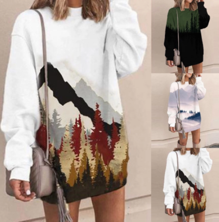 Nova blusa de manga longa feminina, ideal para o outono e inverno. Conforto e elegância em uma peça versátil para diversas ocasiões. — foto 1