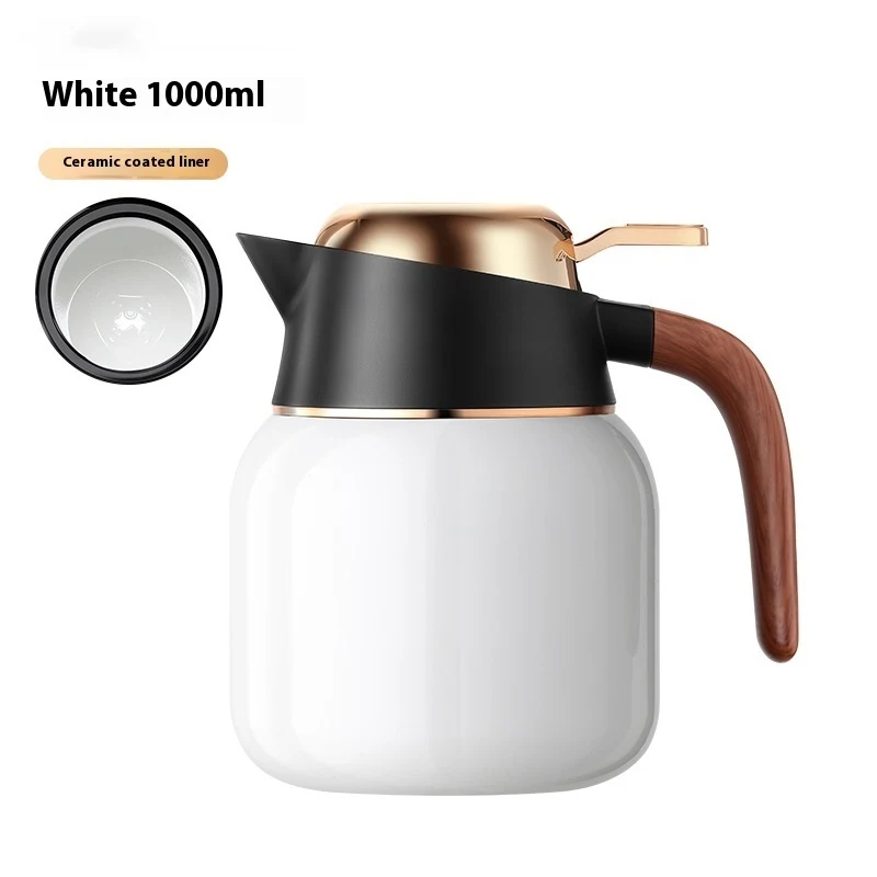 Insulated Ceramic Teapot for Office and Home, with Tea Water Separation. Perfect for brewing and enjoying your tea. — photo 2