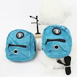 Mochila Retro Dark Star para Cães Leve seu pet com estilo e conforto. Design escuro e resistente, perfeita para viagens e passeios. — foto 7