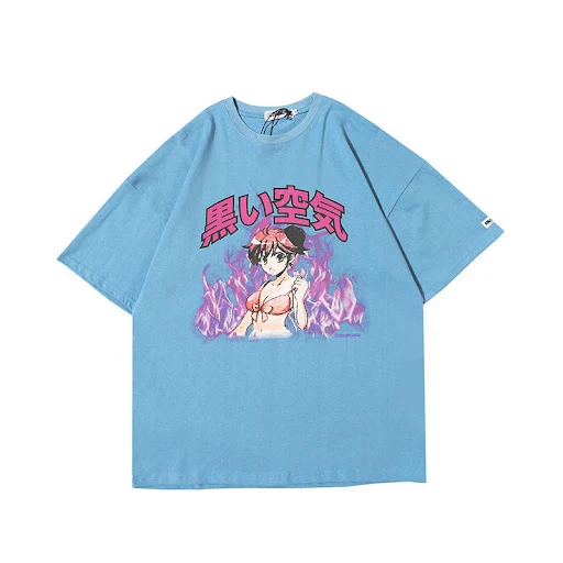 Title 6, Flame print T-shirt for men – make a statement ...