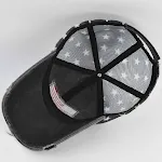 American Flag Embroidered Mesh Cap Baseball Hat offers breathable comfort and patriotic style, perfect for sunny days an — photo 3