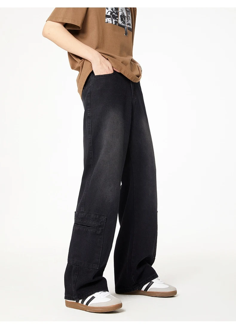 Title 7, LKTM Mens American High Street Washed Jeans, L...