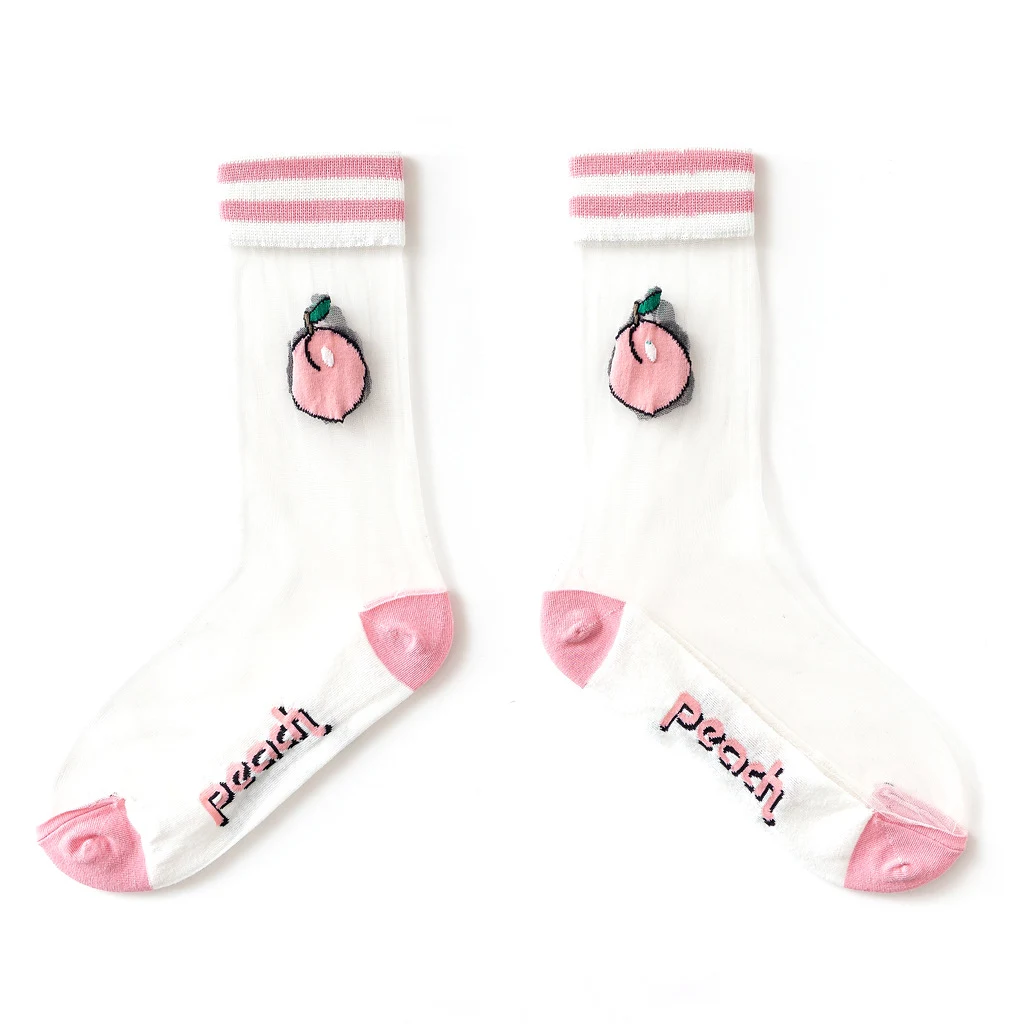 Title 9, All-Match Trend In Tube Card Silk Womens Socks