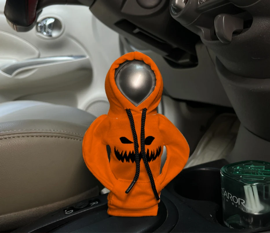 Halloween Car Gear Decorative Sweater Handle Rod Cover, protects and decorates your car interior, easy installation, add — photo 4