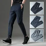 Waterproof Windproof Breathable Thick Fleece Lined Running Trousers Keep Warm Elastic Fitness Sports and Leisure Activew — photo 12