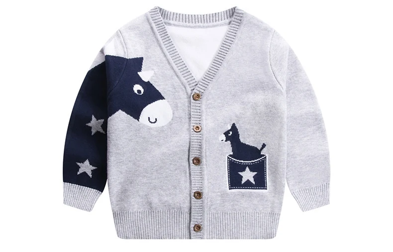 Title 2, Blusa infantil de outono com decote em V e dese...