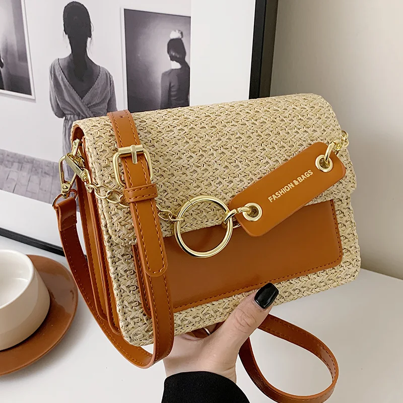 NUEVA MODA SOLSA SOLSA CROSSBODY CROSA FUBLERA PEQUEÑA BOLDA CUADRADA — foto 8