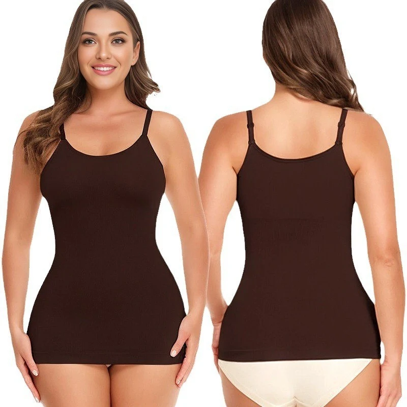 Title 8, Seamless High Elastic Body Shaping Camisole For...