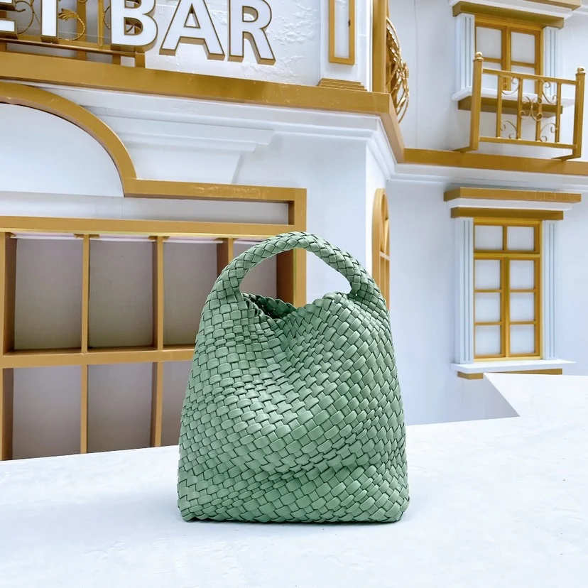 Bolsa de ombro tote tecida, versátil e de grande capacidade. Perfeita para compras, trabalho, escola e viagens. — foto 10
