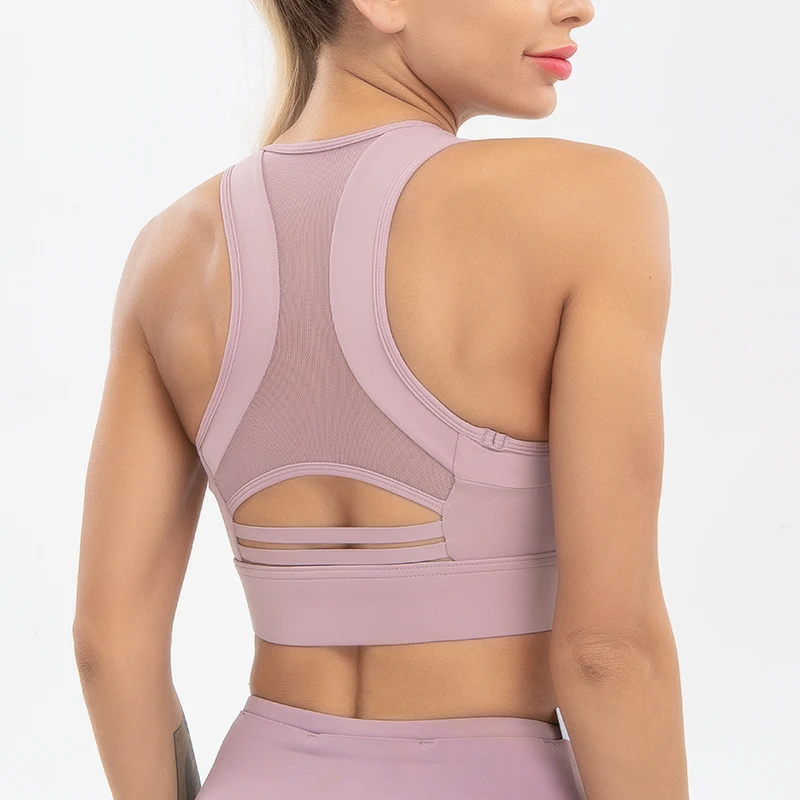Large Size Gather Beauty Back Fitness Shockproof Sports Bra, Provides Ultimate Support, Comfort, and Confidence — photo 3