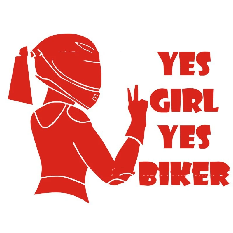 Title 5, Motorfiets auto modificatie sticker voor vrouwe...