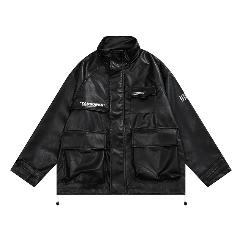 Title 6, Unisex Print Multi Pocket Long Sleeved Jacket. ...
