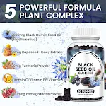 Black Cumin Seed Oil Gummies for immune health and overall wellness. Delicious taste, easy to take, providing daily supp — photo 4