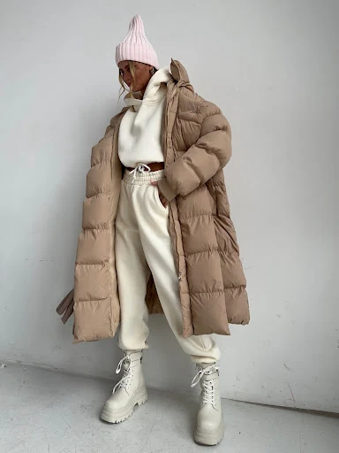 Title 6, Giacca Cappotto Donna Casual Stile Caldo Spessi...