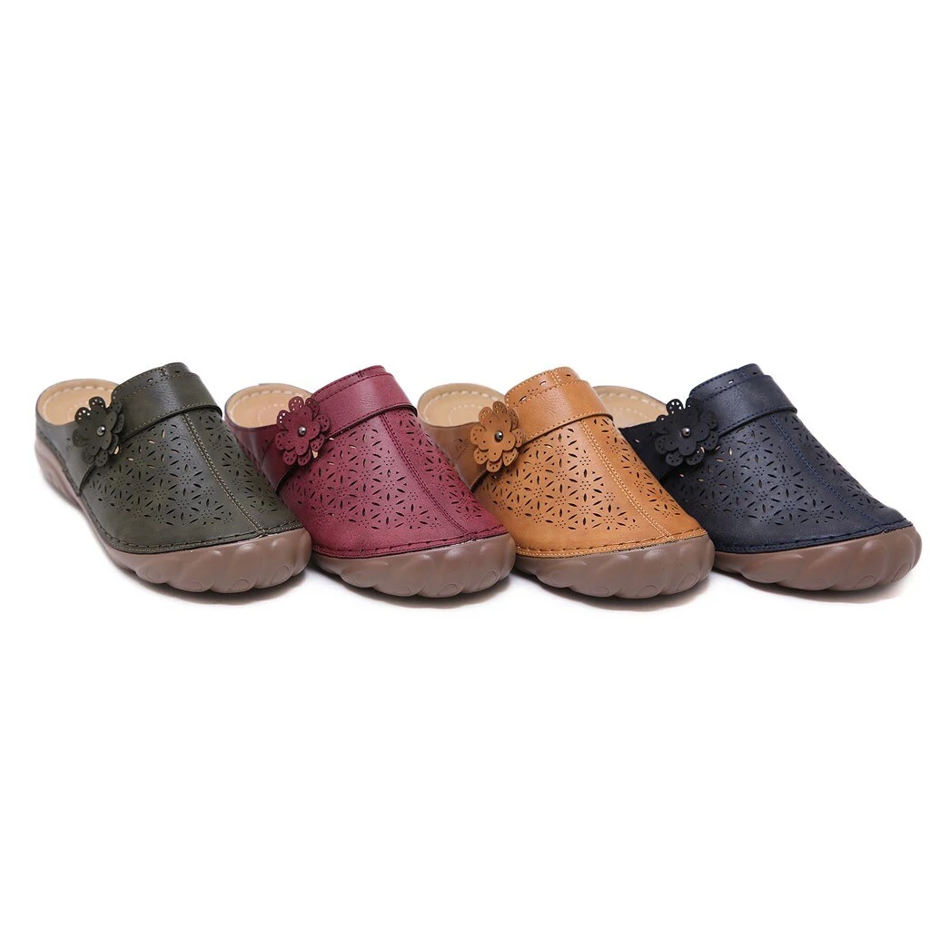 Title 29, Openwork embroidered platform sandals, offering...