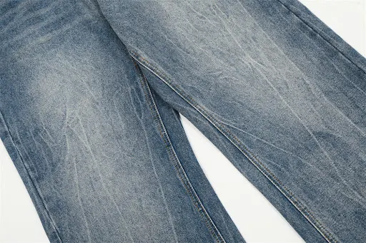 Title 4, Washed Wide-leg Jeans Mens Loose fit for ultim...