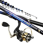 Vara de Pesca Rock Pole Sea Carbon Super Leve Super Resistente para Longo Arremesso Anel Grande Pesca de Rocha — foto 3