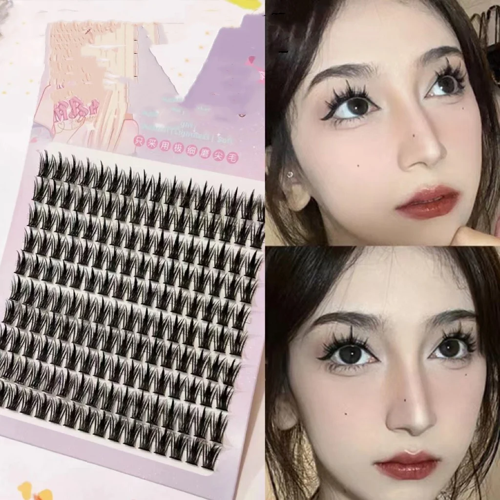 10 Rows of Large Capacity Spire Wheat Ear False Eyelashes, Achieve Maximum Volume and a Dramatic, Eye-Catching Look Effo — photo 3