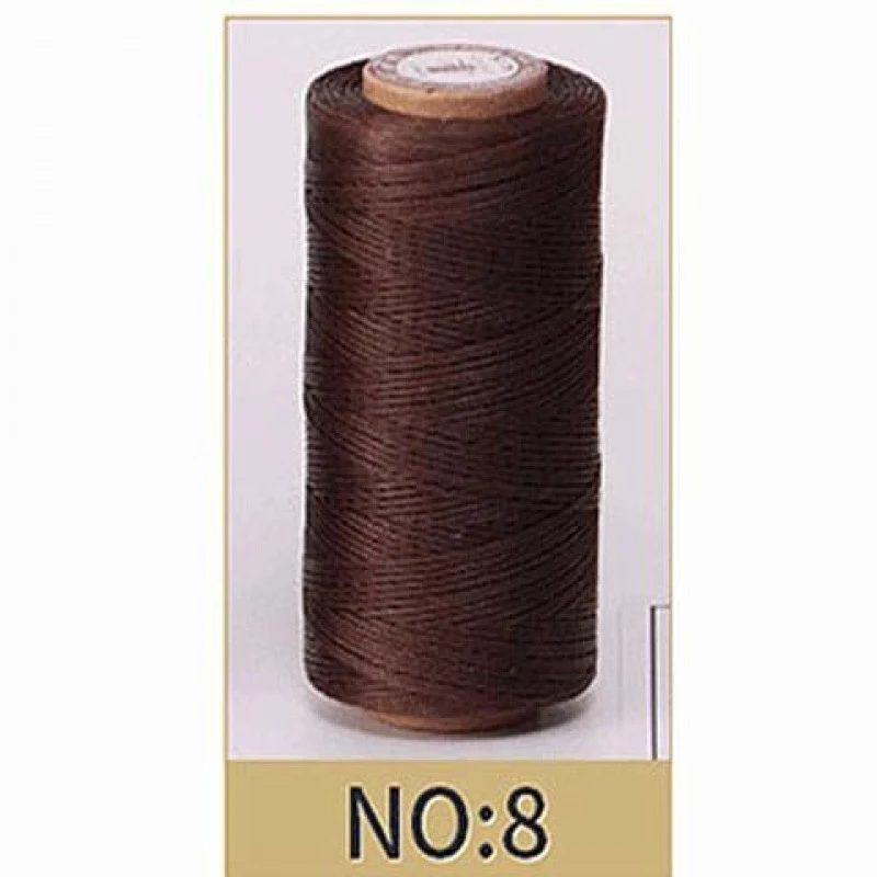 Linha Encerada para Couro DIY 150D Chata 0.8MM Perfeita para Costura de Couro Artesanato e Reparos Resistente e Durável — foto 19