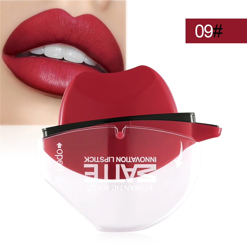 Title 12, Creatief gevormde matte lipstick en lipgloss vo...