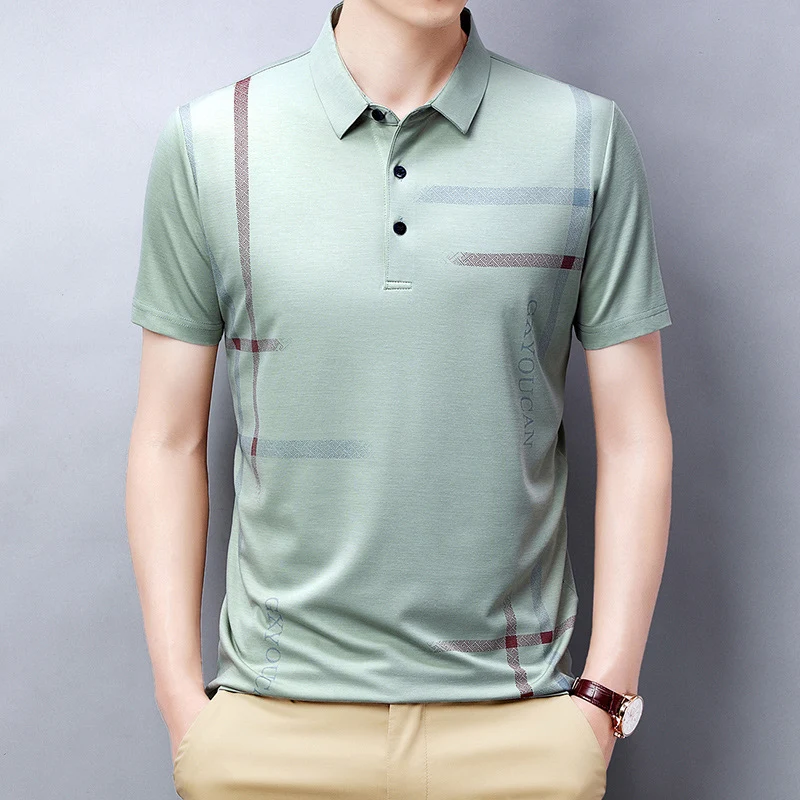 Title 4, Casual blauw effen zomer POLO shirt voor jonger...