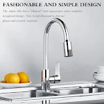 Smart hot and cold sensor faucet with infrared sensor. Touchless operation, water saving, and improved hygiene for your — photo 3