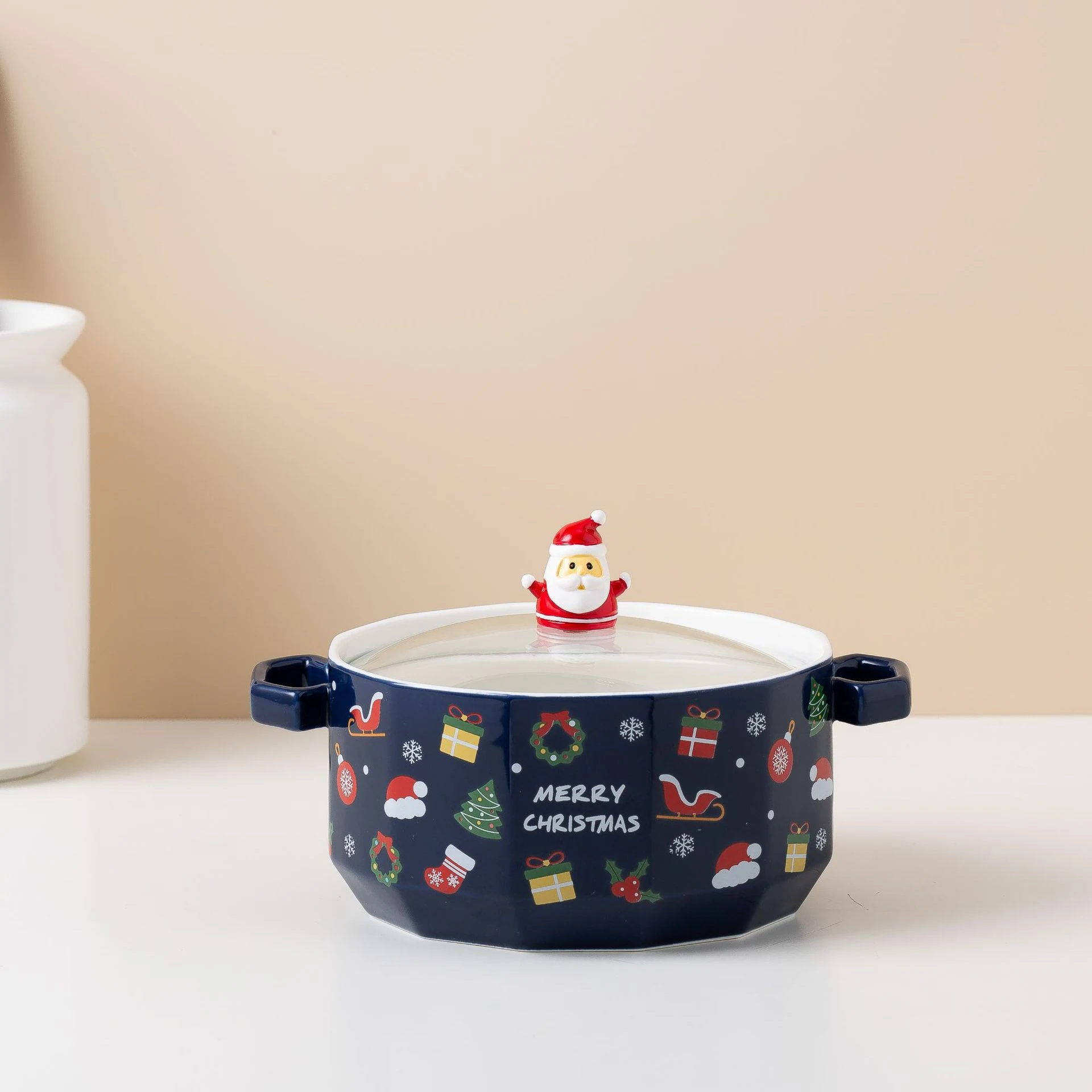 Title 4, Creative Ceramic Student Rice Bowl Cartoon Pers...
