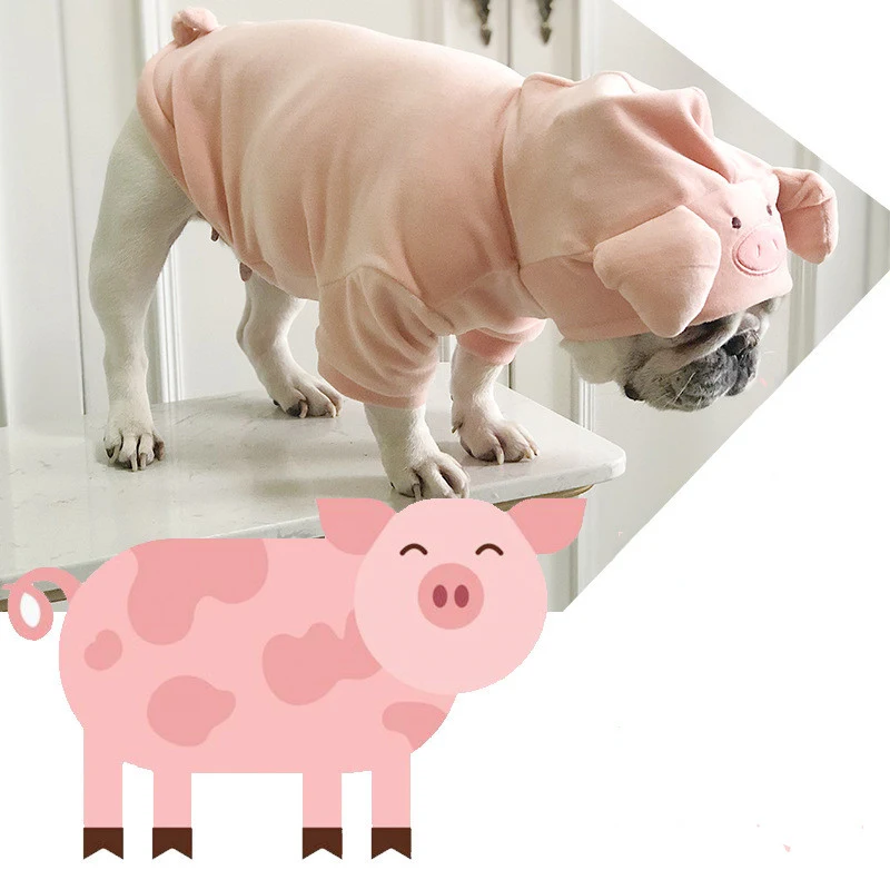 Title 2, Pig Sweater New Years Clothing Creative Pet Cl...