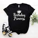 Nieuwe prinsessenprint dames korte mouw — foto 5