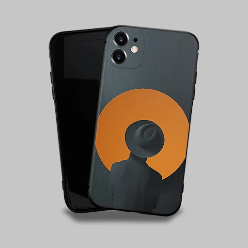 Title 1, Coque de téléphone portable avec peinture abstr...