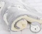 Grey bear head