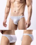 Cuecas de moda masculina com cintura respirável e tela. Conforto, frescor e estilo para o dia a dia. Desfrute de liberdade de movimento. — foto 19