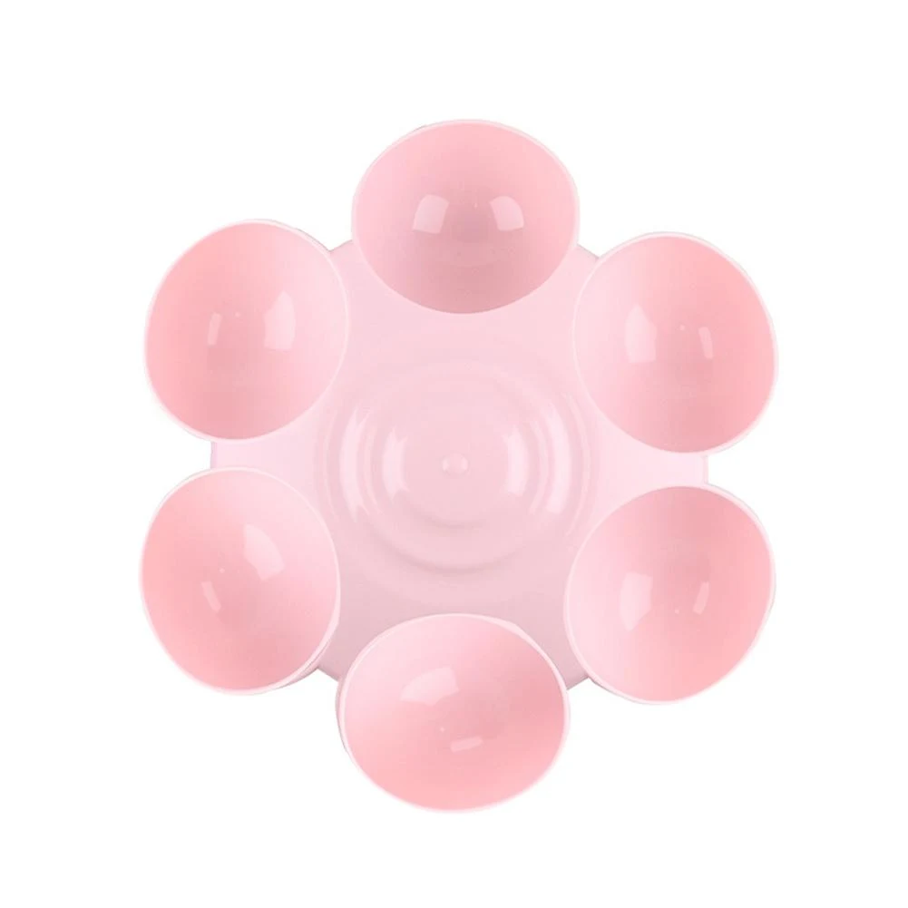 Title 11, Pet Cat Dogs 6-grid Petals Bowls Multi-function...