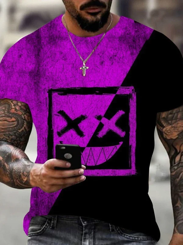 Title 5, Camiseta com estampa 3D de corpo inteiro, moda ...