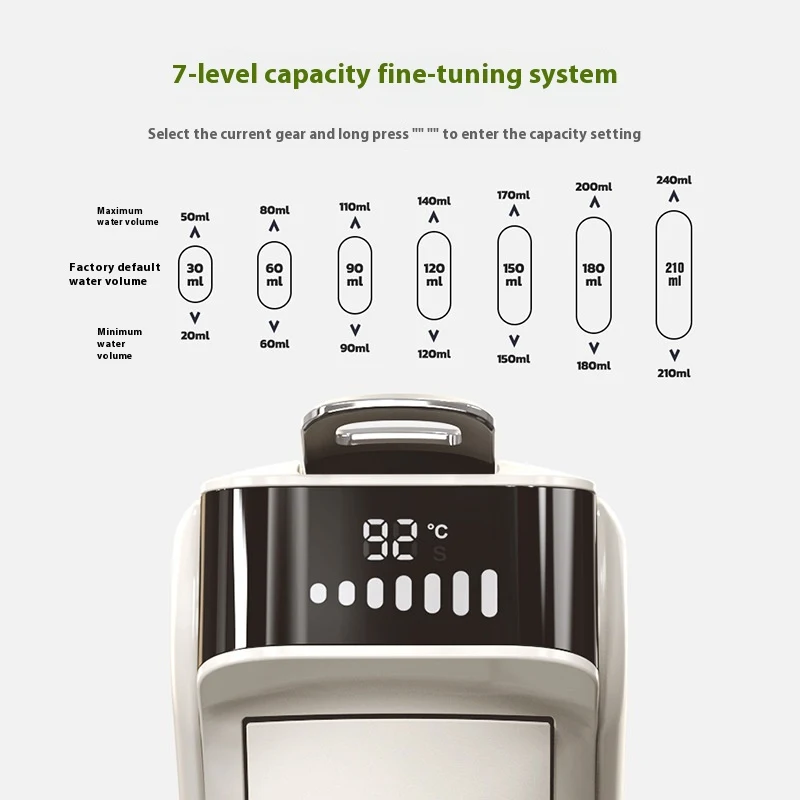 Small Household Integrated Hot and Cold Dual Temperature Espresso Coffee Machine, Enjoy Perfect Coffee at Home — photo 3