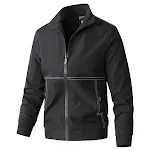 Men's Fashion Casual Solid Color Jacket Comfortable Everyday Wear for a Versatile and Stylish Look Perfect for Any Casua — photo 5